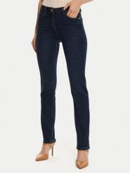 Morgan Jeansy 221-PDROIT Niebieski Slim Fit. Niebieskie jeansy damskie Morgan. Za 189.99 zł.
