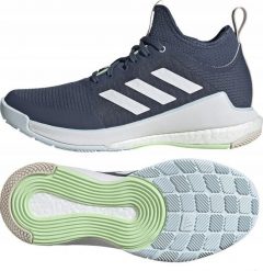 Adidas Buty siatkarskie Crazyflight Mid W niebieskie r. 39 1/3. Niebieskie obuwie sportowe damskie Adidas, bez wzorów. Za 268.99 zł.