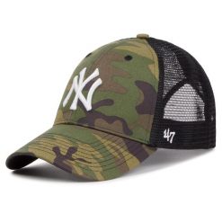 Czapka z daszkiem 47 Brand. Zielone czapki i kapelusze damskie 47 Brand, bez wzorów. Za 89.99 zł.