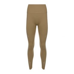 Legginsy treningowe damskie Gymshark Energy Seamless. Brązowe bielizna termoaktywna damska GYMSHARK, m, bez wzorów, bez ramiączek. Za 129.99 zł.