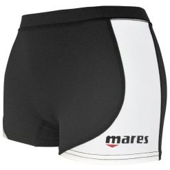 Damskie krótkie spodenki UPF 50+ RASHGUARD SHORTS SHE DIVES. Białe szorty sportowe damskie MARES, l, bez wzorów, sportowe, żeglarskie. Za 100.35 zł.