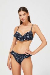 Dół od bikini z falbanką. Bikini damskie MOODO, s, bez wzorów. W wyprzedaży za 7.99 zł.