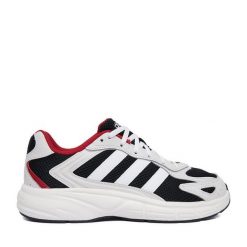 Sneakersy adidas. Czarne trampki i tenisówki chłopięce Adidas, bez wzorów, bez zapięcia. Za 219.99 zł.