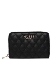 Guess Portfel Atabey Slg SWQG98 94140 Czarny. Czarne portfele damskie Guess, z aplikacjami, ze skóry. Za 269.99 zł.