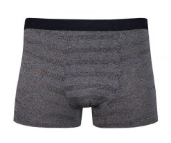 Granatowo-Szare Bawełniane Bokserki Obcisłe, Majtki -ALTIES- z Elastanem, w Grube Paski. Niebieskie bokserki męskie Alties, bez wzorów, z bawełny. Za 35.00 zł.
