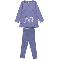Piżama w kolorze niebieskim. Bielizna dla dziewczynek marki Schiesser Kids. W wyprzedaży za 67.95 zł.