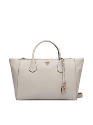 Guess Torebka Marissa HWBG23 33240 Kremowy. Białe torebki do ręki damskie Guess, z aplikacjami, ze skóry, bez dodatków. Za 674.99 zł.