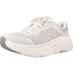 Buty SKECHERS MAX CUSHIONING ENDEAVOUR Beżowy. Brązowe obuwie sportowe damskie Skechers, bez wzorów, na fitness i siłownię. Za 317.99 zł.