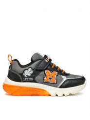 Geox Sneakersy J Ciberdron Boy J46LBH 054FU C0039 DD Szary. Szare buty sportowe chłopięce Geox, bez wzorów, ze skóry, bez zapięcia. Za 229.99 zł.