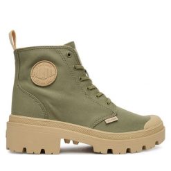 Trapery Palladium. Zielone śniegowce i trapery damskie Palladium. Za 399.99 zł.