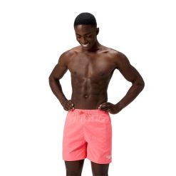 Speedo SPEEDO SZORTY MĘSKIE ESSENTIALS 16'' WSHT RED 8-1243318663 L. Czerwone szorty męskie Speedo, l, bez wzorów. Za 88.19 zł.