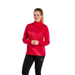 Bluza dla kobiet Erima Racing. Czerwone bluzy damskie Erima, bez wzorów, bez kaptura, do biegania. Za 206.50 zł.