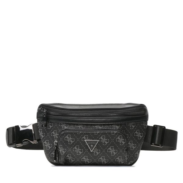 Saszetka nerka Guess. Czarne saszetki męskie Guess, młodzieżowe, małe. Za 249.99 zł.