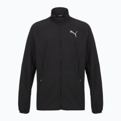Kurtka do biegania męska PUMA Run Elite Ultraweave Jacket. Czarne kurtki męskie Puma, m, bez wzorów, z materiału, do biegania. Za 219.99 zł.