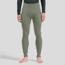 Spodnie Odlo BL BOTTOM long ACTIVE WARM. Szare spodnie snowboardowe męskie Odlo, m, bez wzorów, z materiału, na fitness i siłownię. Za 249.99 zł.
