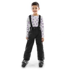 Chłopięce spodnie na narty i snowboard z szelkami Sporty zimowe Siroko K-Core. Czarne buty zimowe chłopięce SIROKO, bez wzorów, sportowe, narciarskie. Za 169.00 zł.