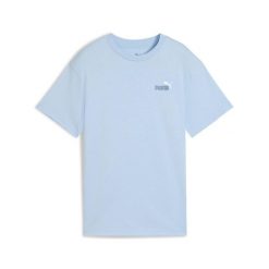 Koszulka dla dziewczynki Puma 2 Small No. 1 Logo. Niebieskie bluzki dla dziewczynek Puma, bez wzorów, bez ramiączek. Za 154.50 zł.