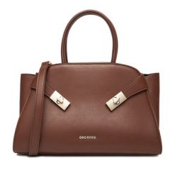 Torebka GINO ROSSI. Brązowe torebki do ręki damskie Gino Rossi, bez wzorów, klasyczne, bez dodatków. Za 259.99 zł.