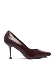 MEXX Szpilki EO-WS1312-01 Bordowy. Czerwone szpilki damskie Mexx, bez wzorów, ze skóry, bez obcasa, bez zapięcia. Za 329.99 zł.
