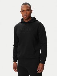 Beverly Hills Polo Club Bluza M6340T Czarny Regular Fit. Czarne bluzy męskie Beverly Hills Polo Club, m, bez wzorów, z bawełny, bez kaptura. Za 296.99 zł.