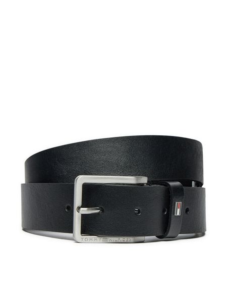 Tommy Hilfiger Pasek Męski Oliver Adj 3.5 AM0AM13020 Czarny. Czarne paski damskie Tommy Hilfiger, bez wzorów, ze skóry. Za 139.99 zł.