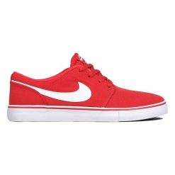 Nike Tenisówki Męskie Sb Solarsoft Portmore Ii Canvas Czerwony/Biały/Czarny 8.5 (43). Trampki męskie marki Nike. Za 219.00 zł.