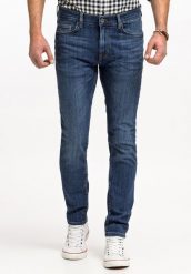 MUSTANG FRISCO SKINNY MĘSKIE SPODNIE JEANSOWE JEANSY DŻINSY DENIM BLUE 1015049 5000 883, W31 L30. Niebieskie jeansy męskie Mustang, klasyczne. Za 249.99 zł.