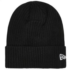 Męska czapka New Era Colour Cuff Beanie Hat. Czarne czapki i kapelusze męskie New Era, bez wzorów, z materiału, sportowe. Za 109.99 zł.