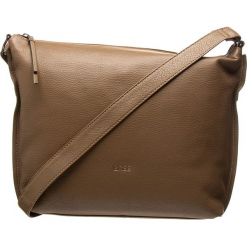 Skórzana torebka "Toulouse 2" w kolorze brązowym - 38 x 27 x 9 cm. Brązowe torby na ramię damskie marki BREE. W wyprzedaży za 363.95 zł.