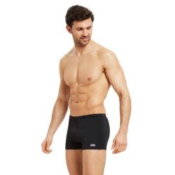 Jammer Zoggs Cottesloe Hip Racer. Czarne kąpielówki męskie ZOGGS, m, bez wzorów, do pływania. Za 205.00 zł.