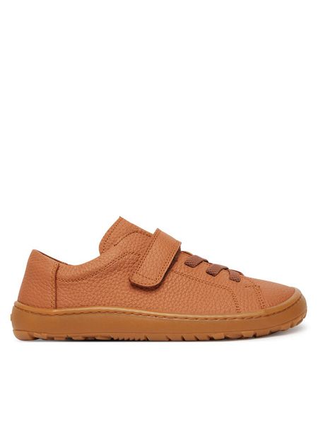 Froddo Półbuty Barefoot Elastic G3130285-1 D Brązowy. Brązowe półbuty chłopięce Froddo, bez wzorów, ze skóry, bez zapięcia. Za 259.99 zł.