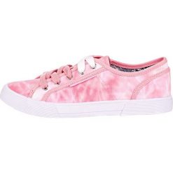 Sneakersy "Derryla" w kolorze jasnoróżowym. Czerwone trampki i tenisówki damskie Alpine Pro, bez wzorów, bez zapięcia. W wyprzedaży za 109.95 zł.