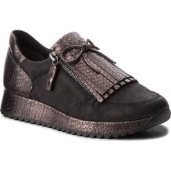 Półbuty TAMARIS - 1-24701-21 Blk/Pewter Str 011. Półbuty damskie marki Tamaris. W wyprzedaży za 229.00 zł.