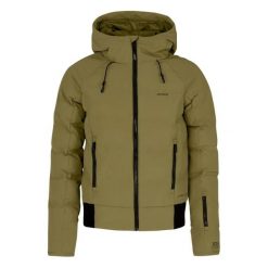 Damska kurtka narciarska Protest Alysumi. Zielone kurtki snowboardowe damskie Protest, bez wzorów, bez kaptura, narciarskie. Za 783.00 zł.