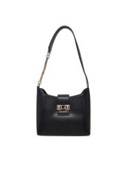 Guess Torebka Jane HWVG98 91010 Czarny. Czarne torebki do ręki damskie Guess, z aplikacjami, ze skóry, bez dodatków. Za 399.99 zł.
