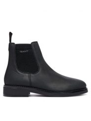 Gant Sztyblety 33651491 Czarny. Czarne botki męskie GANT, bez wzorów, z nubiku, bez zapięcia. Za 819.99 zł.