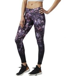 Reebok Legginsy damskie Dance Shattered Glam Tight fioletowe r. XS (S93773). Legginsy damskie marki Reebok. Za 89.00 zł.
