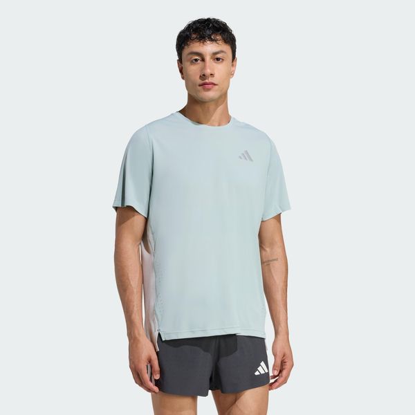 Koszulka adi365Breeze Running. Czerwone buty sportowe męskie Adidas, s, bez wzorów, z elastanu, eleganckie, bez kołnierzyka. Za 179.00 zł.