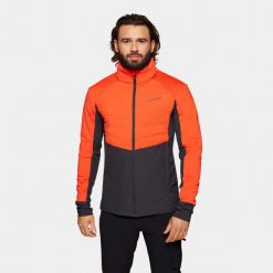 Kurtka męska hybrydowa Alpinus Brazeau pomarańczowa Pro. Brązowe kurtki męskie Alpinus, m, bez wzorów, sportowe, bez kaptura. Za 399.00 zł.