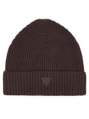 Guess Czapka V6BZ08 Z1715 Brązowy ciemny. Brązowe czapki i kapelusze damskie Guess, na zimę, z aplikacjami, z wiskozy. Za 154.99 zł.