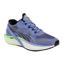 Buty do biegania damskie PUMA Run XX Nitro. Fioletowe obuwie sportowe damskie Puma, bez wzorów, z materiału, do biegania. Za 329.99 zł.