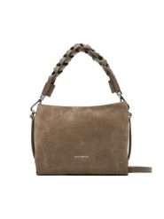Coccinelle Torebka P6P Boheme Suede Bimaterial E1 P6P 58 01 01 Brązowy. Brązowe torebki do ręki damskie Coccinelle, bez wzorów, ze skóry, bez dodatków. Za 1,199.00 zł.