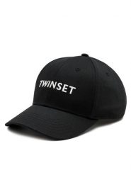 TWINSET Czapka z daszkiem 241TO5150 Czarny. Czarne czapki i kapelusze damskie Twinset, bez wzorów, z materiału. Za 459.99 zł.