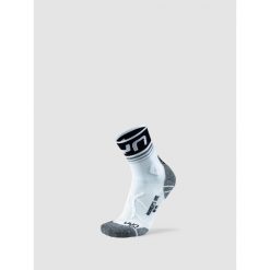 Runner's One Short Socks. Białe skarpety damskie UYN, bez wzorów. Za 89.99 zł.