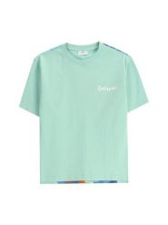 Coccodrillo T-Shirt WC5143202IBJ Zielony Regular Fit. Zielone t-shirty dla chłopców COCCODRILLO, bez wzorów, z bawełny, bez ramiączek. Za 49.99 zł.