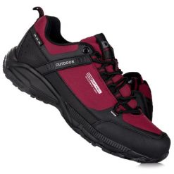 Buty męskie sportowe trekkingowe DK PREDATOR. Czarne trekkingi męskie DK, przed kolano, do biegania. Za 159.00 zł.
