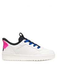 Geox Sneakersy J Washiba Fast In Girl J65NSA 05415 C0404 M Biały. Białe buty sportowe dziewczęce Geox, bez wzorów, ze skóry, bez zapięcia. Za 249.99 zł.