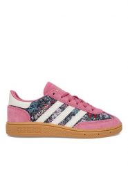 Adidas Sneakersy Liberty London Handball Spezial KH9840 KH9840 Różowy. Czerwone buty sportowe dziewczęce Adidas, bez wzorów, z nubiku, bez zapięcia, do piłki ręcznej. Za 299.99 zł.