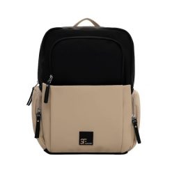 SURI FREY Plecak SFY Karny Plecaki 1 ct Czarny Damski. Czarne plecaki damskie Suri Frey, z aplikacjami, z materiału, eleganckie. Za 275.99 zł.