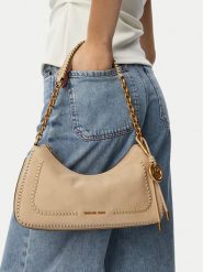 MICHAEL Michael Kors Torebka 32T6AY5W6Y Beżowy. Brązowe torebki do ręki damskie MICHAEL Michael Kors, bez wzorów, ze skóry, bez dodatków. Za 1,239.00 zł.